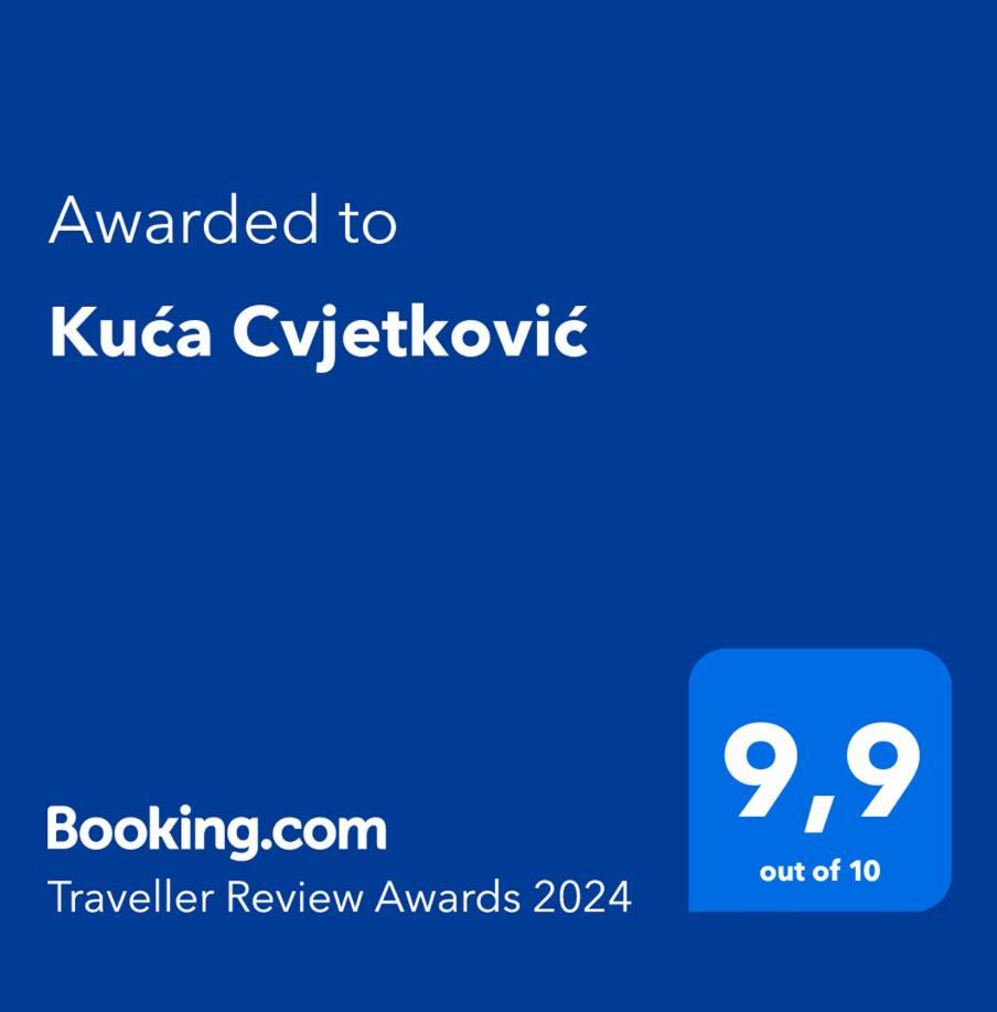 Kuca Cvjetkovic Hotell Gruda Exteriör bild